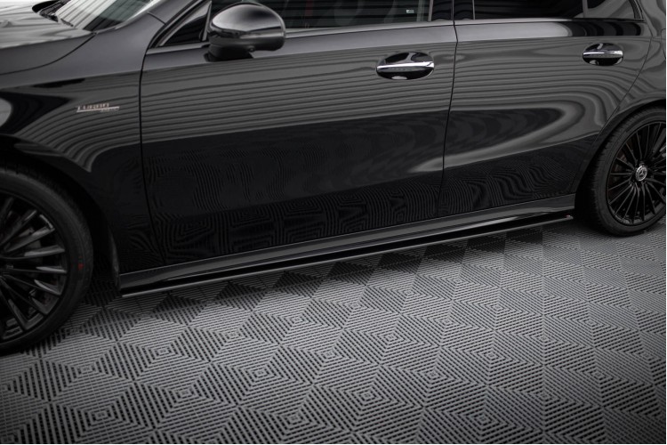 Street Pro Side Skirts Diffusers Mercedes-AMG A35 W177 Facelift