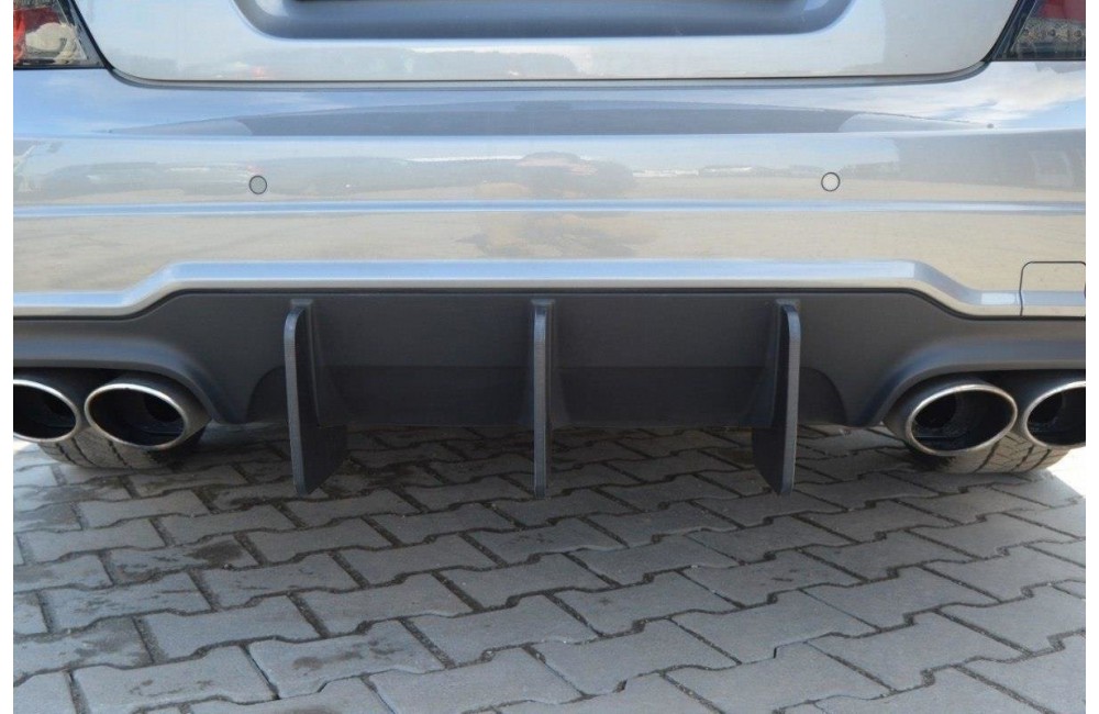 REAR DIFFUSER v.1 Mercedes C W204 AMG-Line (FACELIFT)