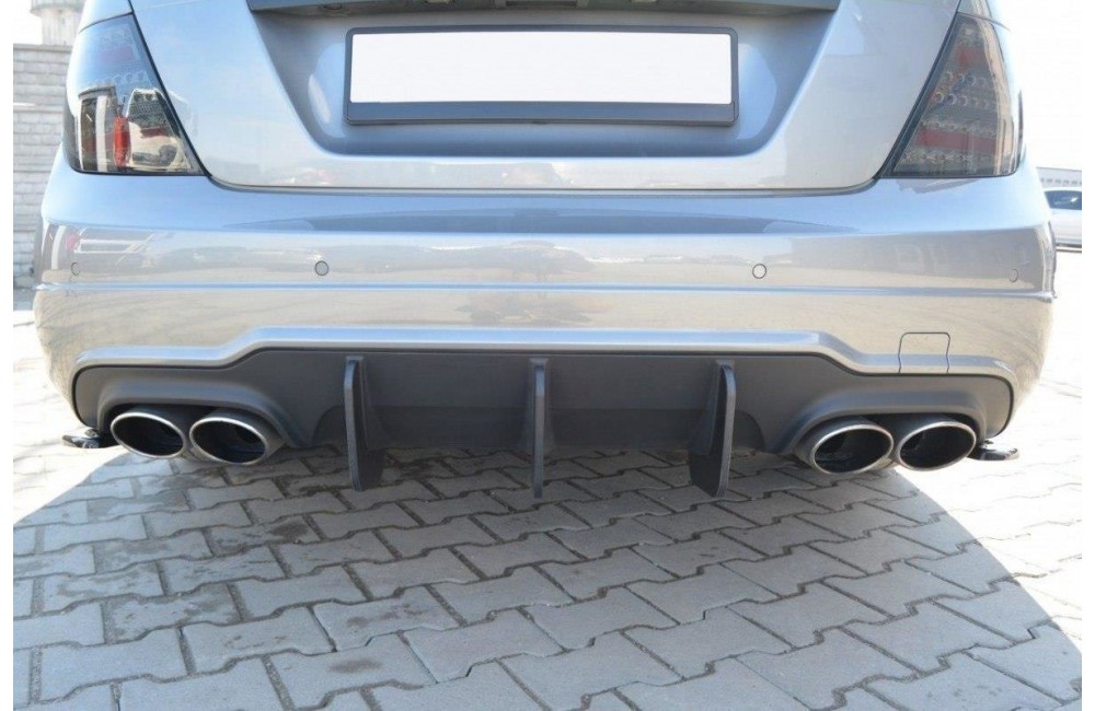 REAR DIFFUSER v.2 Mercedes C W204 AMG-Line (FACELIFT)