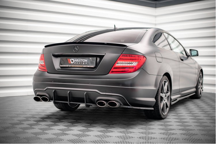 Street Pro Πίσω Diffuser Mercedes-Benz C Coupe AMG-Line C204