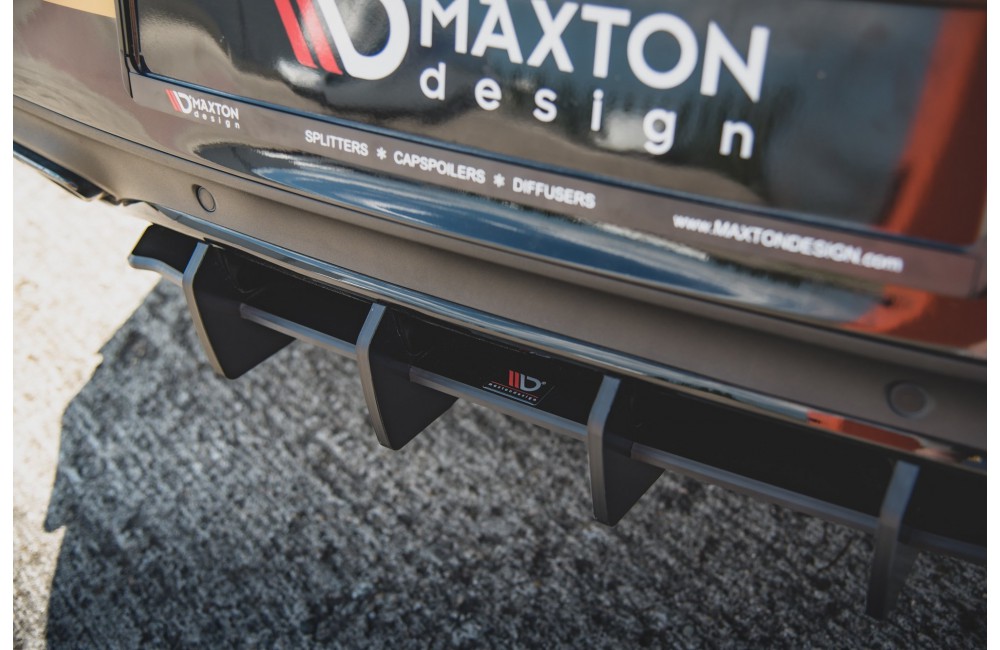 Street Pro Rear Diffuser Mercedes-AMG C43 Coupe C205 - Black