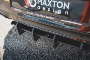 Street Pro Rear Diffuser Mercedes-AMG C43 Coupe C205 - Black