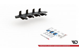 Street Pro Rear Diffuser Mercedes-AMG C43 Coupe C205 - Black