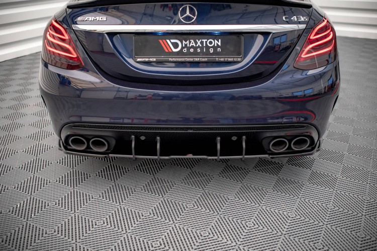 Street Pro Πίσω Diffuser Mercedes-AMG C 43 Sedan W205 Facelift