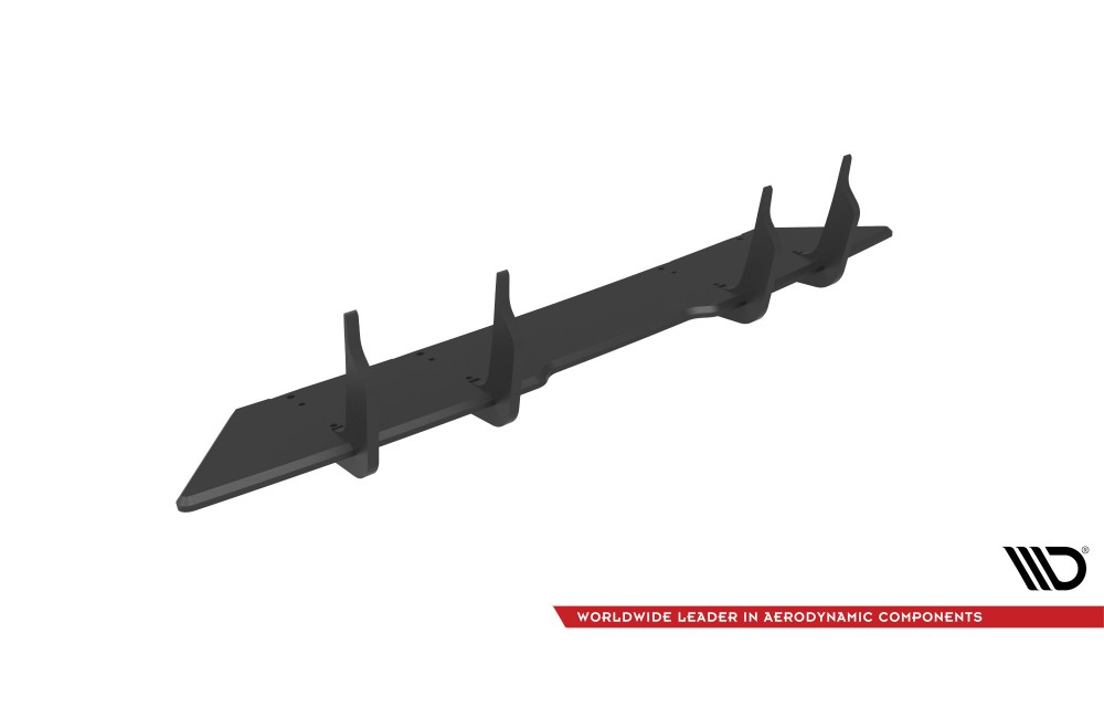 Street Pro Rear Diffuser Mercedes-AMG C 43 Sedan W205 Facelift - Black