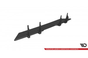 Street Pro Rear Diffuser Mercedes-AMG C 43 Sedan W205 Facelift - Black