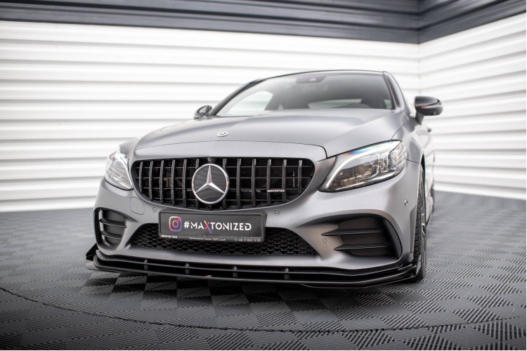 Street Pro Μπροστινή Αεροτομή + Φτερά Mercedes-AMG C43 Coupe / Cabrio C205 Facelift / A205 Facelift