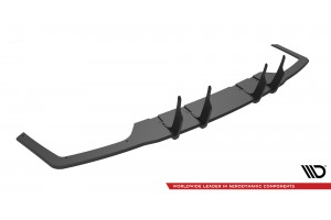 Street Pro Rear Diffuser Mercedes-AMG C43 Coupe / Cabrio C205  Facelift / A205 Facelift - Black