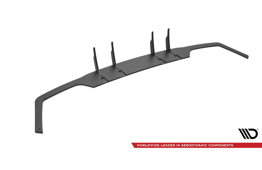 Street Pro Rear Diffuser Mercedes-AMG C43 Coupe / Cabrio C205  Facelift / A205 Facelift - Black
