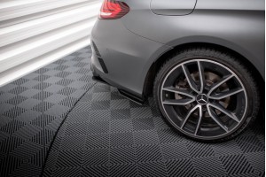 Street Pro Rear Side Splitters Mercedes-AMG C43 Coupe / Cabrio C205 Facelift / A205 Facelift - Black Street Pro Rear Side Splitters Mercedes-AMG C43 Coupe / Cabrio C205 Facelift / A205 Facelift - Black
