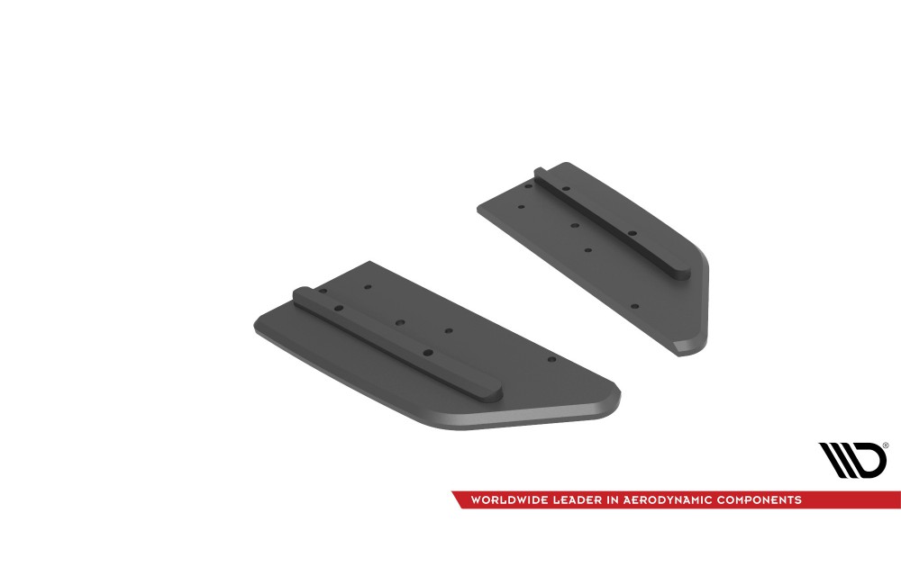 Street Pro Rear Side Splitters Mercedes-AMG C43 Coupe / Cabrio C205 Facelift / A205 Facelift - Black Street Pro Rear Side Splitters Mercedes-AMG C43 Coupe / Cabrio C205 Facelift / A205 Facelift - Black