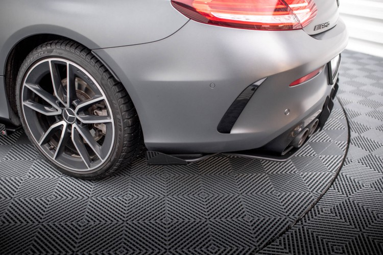 Street Pro Πίσω Πλευρικοί Αεραγωγοί + Φτερά Mercedes-AMG C43 Coupe / Cabrio C205 Facelift / A205 Facelift