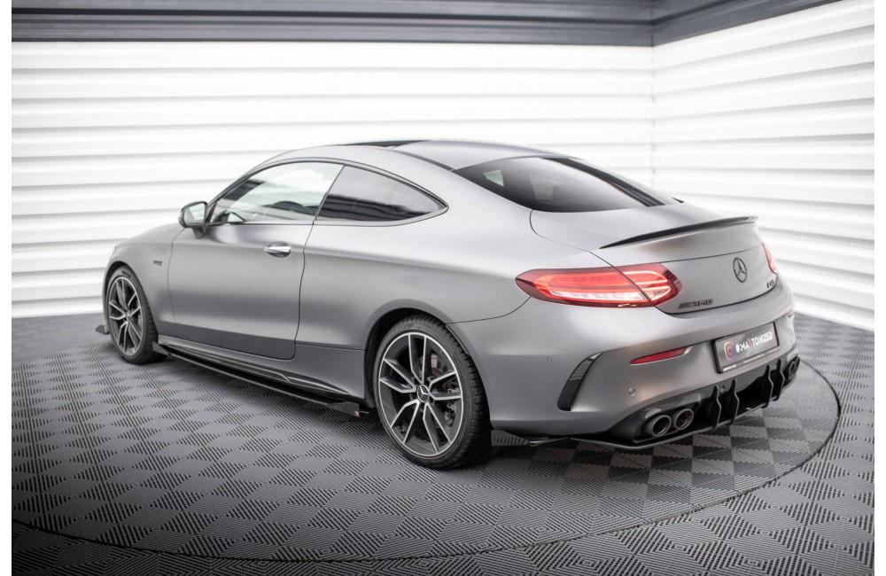 Rear Side Flaps Mercedes-AMG C43 Coupe / Cabrio C205  Facelift / A205 Facelift
