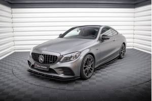 Street Pro Side Skirts Diffusers Mercedes-AMG C43 Coupe / Cabrio C205 Facelift / A205 Facelift - Black Street Pro Side Skirts Diffusers Mercedes-AMG C43 Coupe / Cabrio C205 Facelift / A205 Facelift - Black