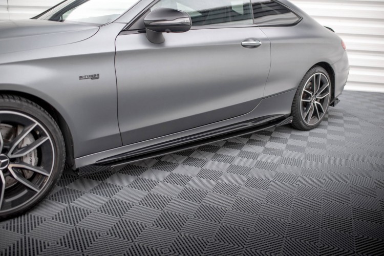 Street Pro Πλευρικοί Αεραγωγοί + Φτερά Mercedes-AMG C43 Coupe / Cabrio C205 Facelift / A205 Facelift