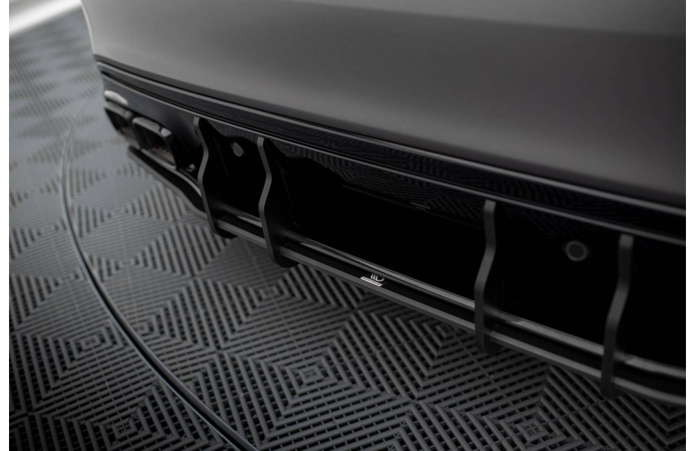 Street Pro Rear Diffuser Mercedes-AMG C63 Sedan / Estate W205 Facelift - Black