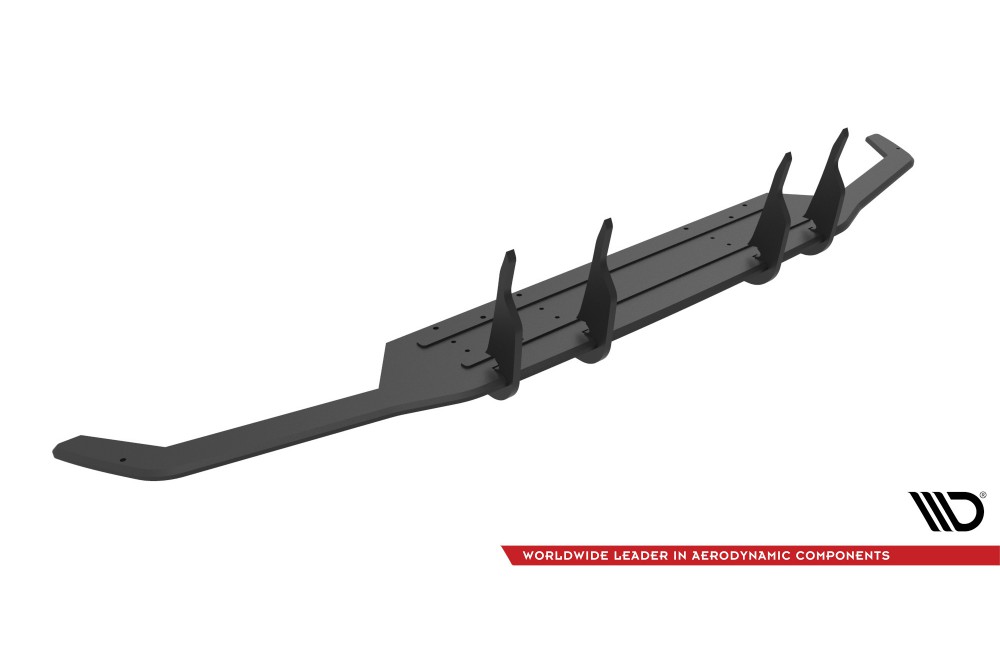Street Pro Rear Diffuser Mercedes-AMG C63 Sedan / Estate W205 Facelift - Black