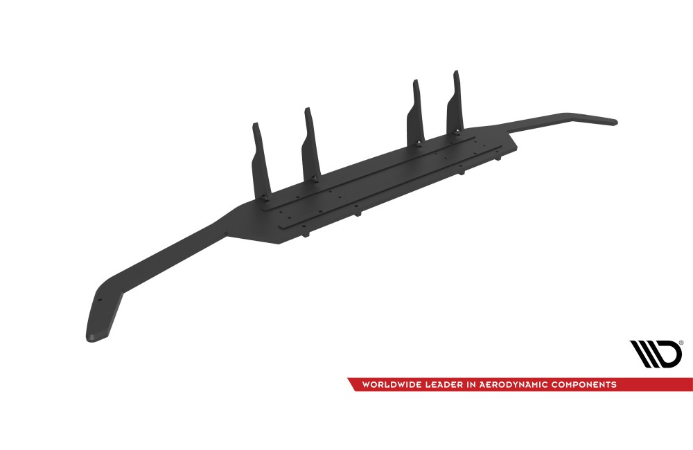 Street Pro Rear Diffuser Mercedes-AMG C63 Sedan / Estate W205 Facelift - Black