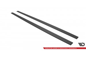Street Pro Side Skirts Diffusers Mercedes-AMG C63 Sedan / Estate W205 Facelift - Black Street Pro Side Skirts Diffusers Mercedes-AMG C63 Sedan / Estate W205 Facelift - Black