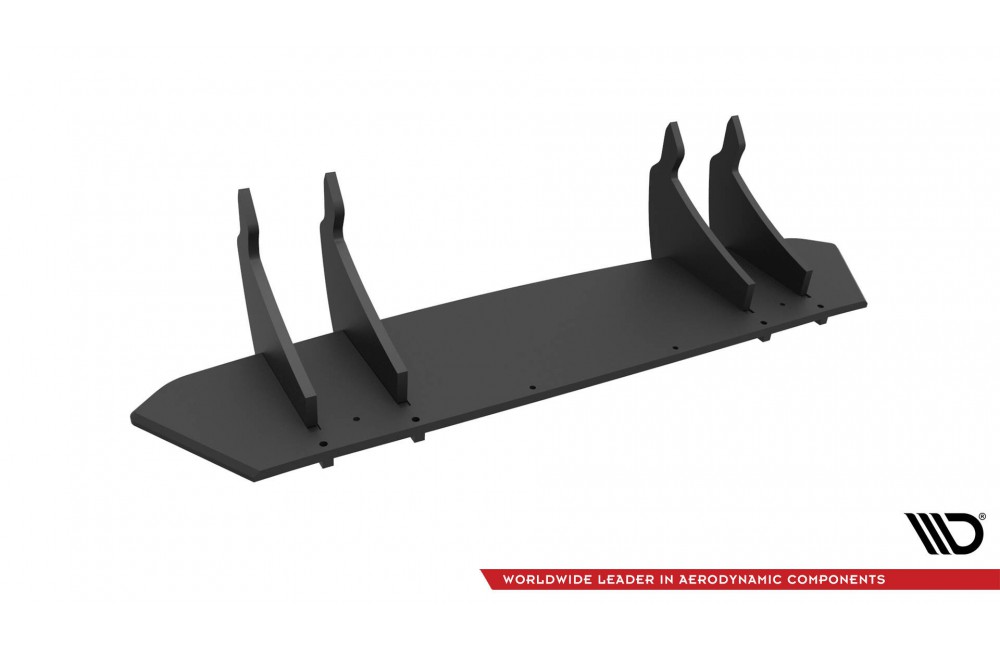 Street Pro Rear Diffuser Mercedes-AMG C 43 W206 - Black