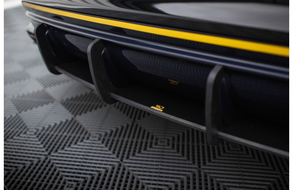 Street Pro Rear Diffuser Mercedes-AMG CLA 45 C117 Facelift - Black