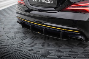 Street Pro Rear Diffuser Mercedes-AMG CLA 45 C117 Facelift - Black