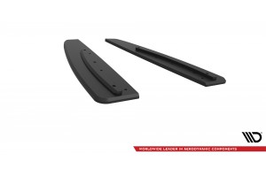 Street Pro Rear Side Splitters Mercedes-AMG CLA 45 C117 Facelift - Black Street Pro Rear Side Splitters Mercedes-AMG CLA 45 C117 Facelift - Black
