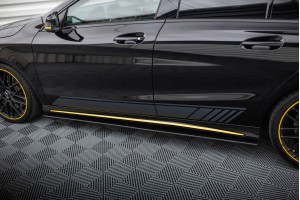Street Pro Side Skirts Diffusers Mercedes-AMG CLA 45 C117 Facelift - Black Street Pro Side Skirts Diffusers Mercedes-AMG CLA 45 C117 Facelift - Black