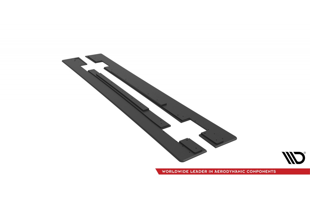 Street Pro Side Skirts Diffusers Mercedes-AMG CLA 45 C117 Facelift - Black Street Pro Side Skirts Diffusers Mercedes-AMG CLA 45 C117 Facelift - Black