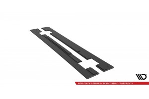 Street Pro Side Skirts Diffusers Mercedes-AMG CLA 45 C117 Facelift - Black Street Pro Side Skirts Diffusers Mercedes-AMG CLA 45 C117 Facelift - Black
