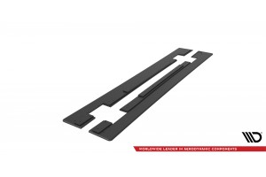 Street Pro Side Skirts Diffusers Mercedes-AMG CLA 45 C117 Facelift - Black Street Pro Side Skirts Diffusers Mercedes-AMG CLA 45 C117 Facelift - Black