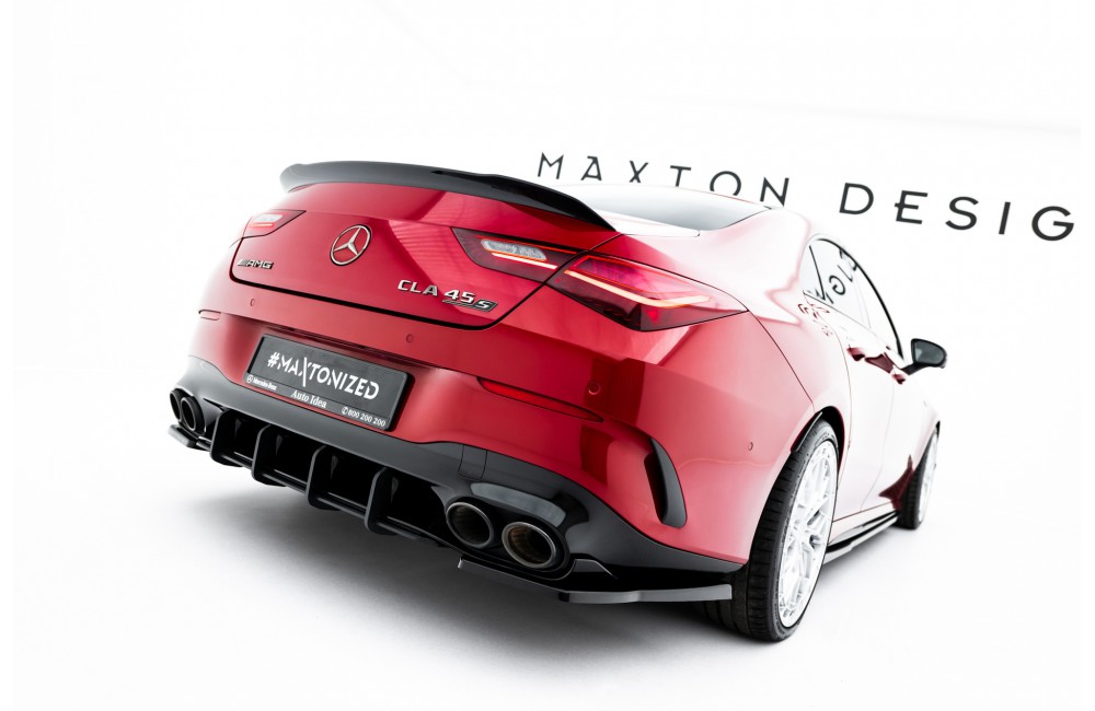 Street Pro Rear Diffuser Mercedes-AMG CLA 35 / 45 Aero C118 - Black
