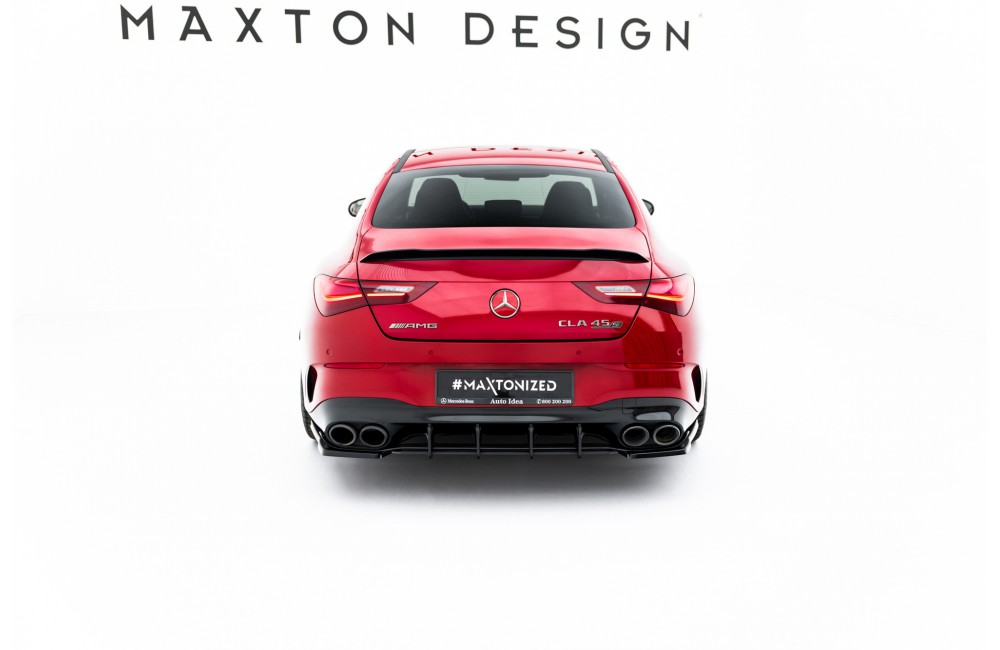 Street Pro Rear Diffuser Mercedes-AMG CLA 35 / 45 Aero C118 - Black