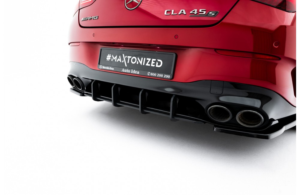 Street Pro Rear Diffuser Mercedes-AMG CLA 35 / 45 Aero C118 - Black