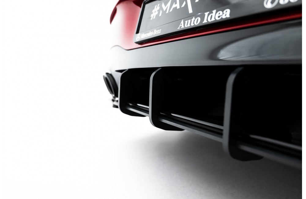 Street Pro Rear Diffuser Mercedes-AMG CLA 35 / 45 Aero C118 - Black