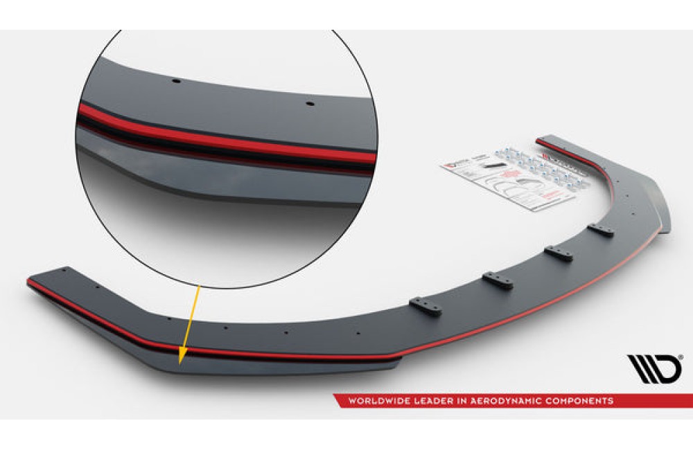 Street Pro Front Splitter + Flaps Mercedes-AMG CLE 53 Aero C236