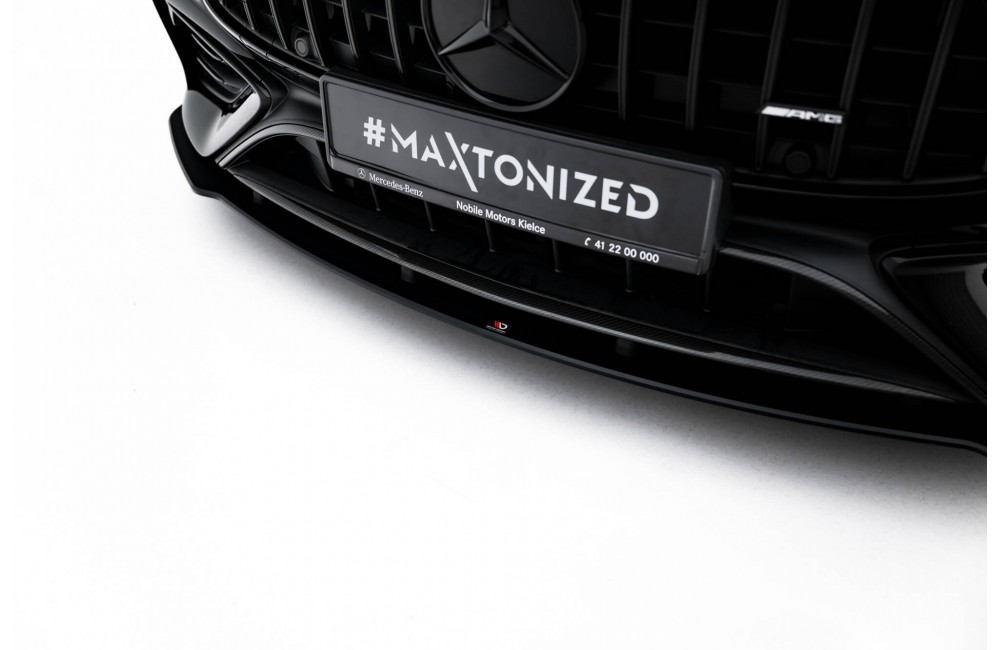 Street Pro Front Splitter Mercedes-AMG CLE 53 C236 - Black