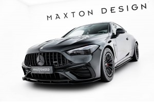 Street Pro Front Splitter Mercedes-AMG CLE 53 C236 - Black