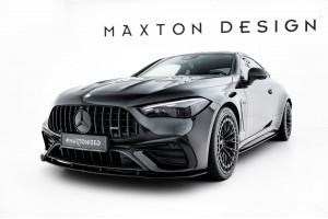 Street Pro Front Splitter Mercedes-AMG CLE 53 C236 - Black