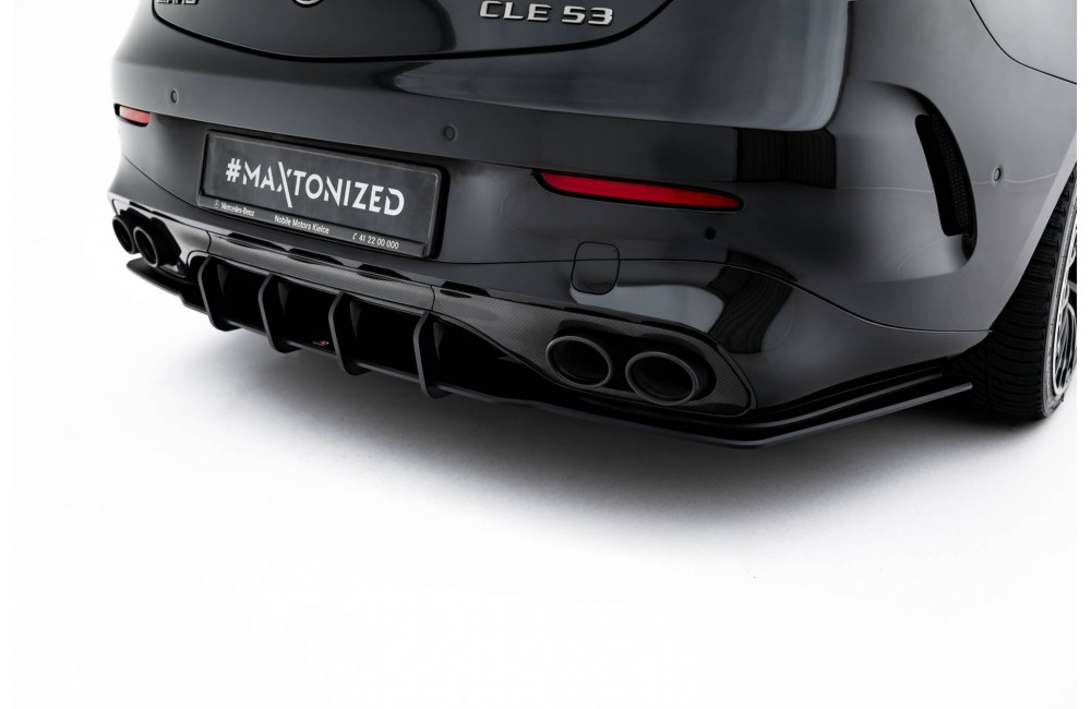 Street Pro Rear Diffuser Mercedes-AMG CLE 53 C236 - Black