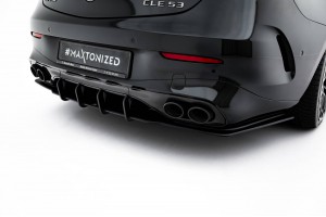 Street Pro Rear Diffuser Mercedes-AMG CLE 53 C236 - Black