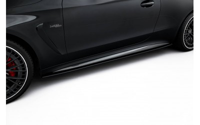 Street Pro Side Skirts Diffusers Mercedes-AMG CLE 53 C236 - Black
