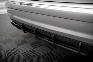 Street Pro Rear Diffuser Mercedes-Benz E 55 AMG W211 - Black