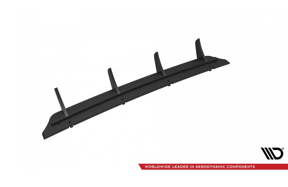 Street Pro Rear Diffuser Mercedes-Benz E 55 AMG W211 - Black