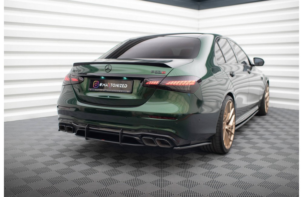Street Pro Rear Diffuser Mercedes-AMG E63 W213 Facelift - Black