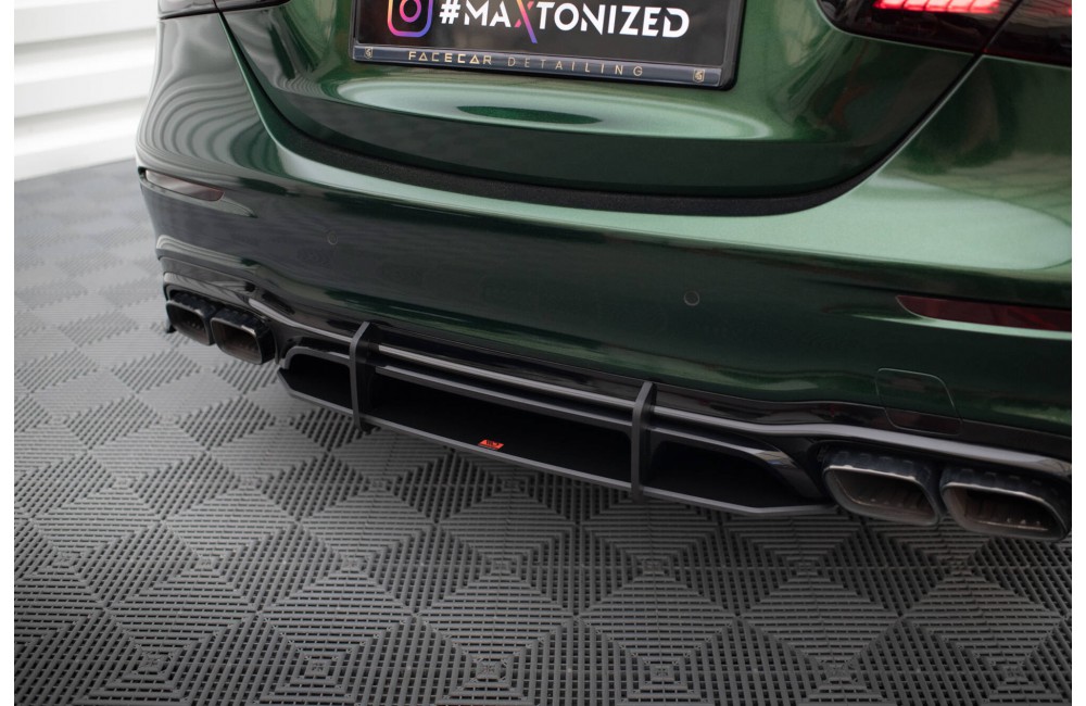Street Pro Rear Diffuser Mercedes-AMG E63 W213 Facelift - Black