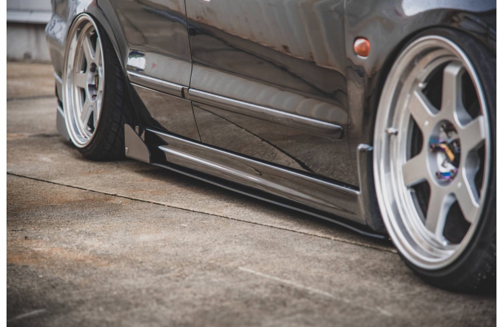 Racing Side Skirts Diffusers Mitsubishi Galant Avance Mk8