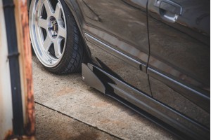 Racing Side Skirts Diffusers Mitsubishi Galant Avance Mk8