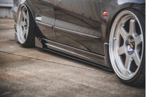 Racing Side Skirts Diffusers Mitsubishi Galant Avance Mk8