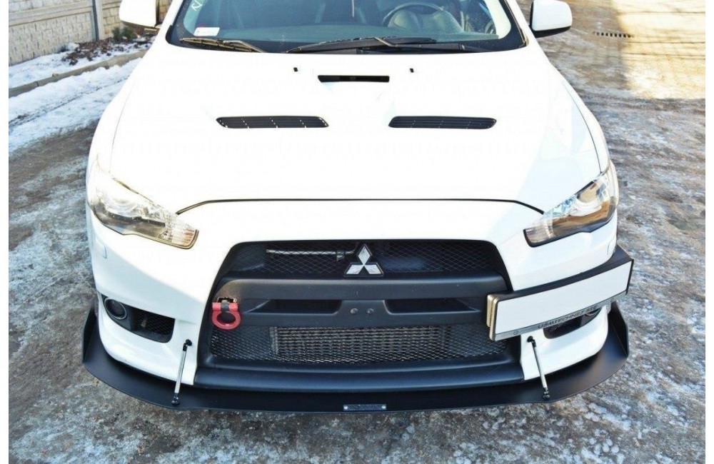 FRONT RACING SPLITTER V.1 Mitsubishi Lancer Evo X FRONT RACING SPLITTER V.1 Mitsubishi Lancer Evo X